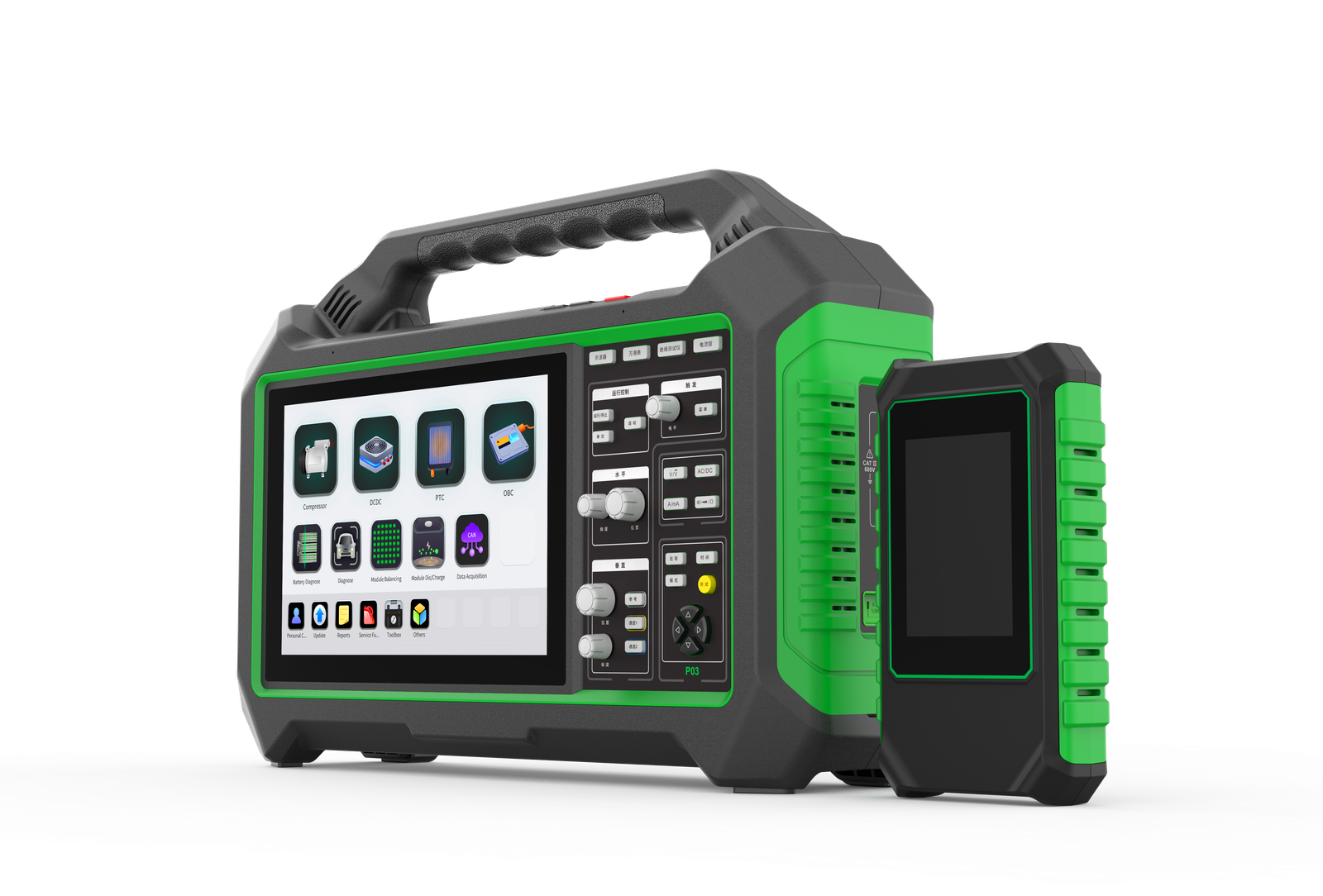 P03 – Equipo integral de diagnóstico para vehículos eléctricos