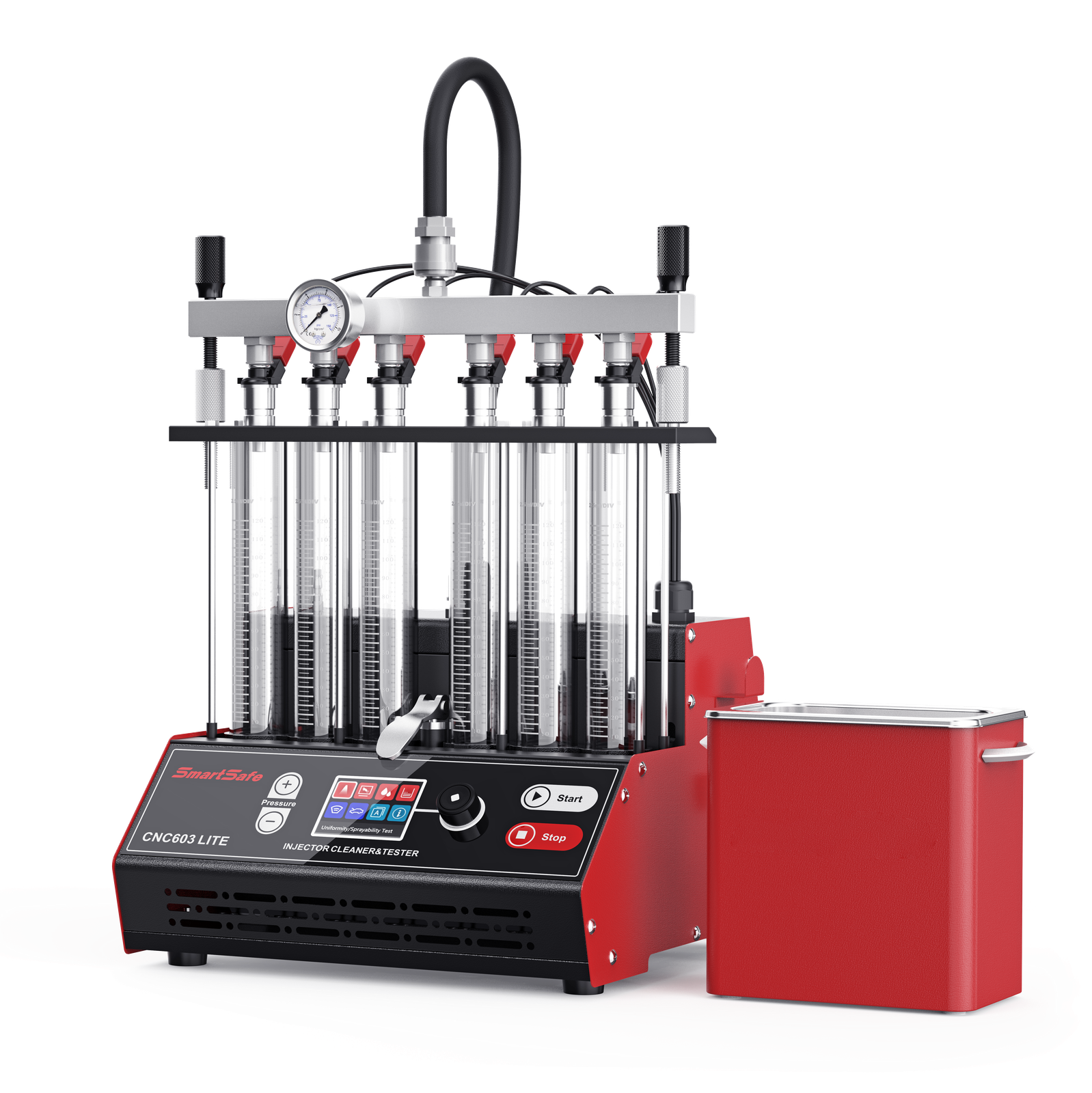 SmartSafe CNC-603 Lite – Limpia y Prueba de Inyectores