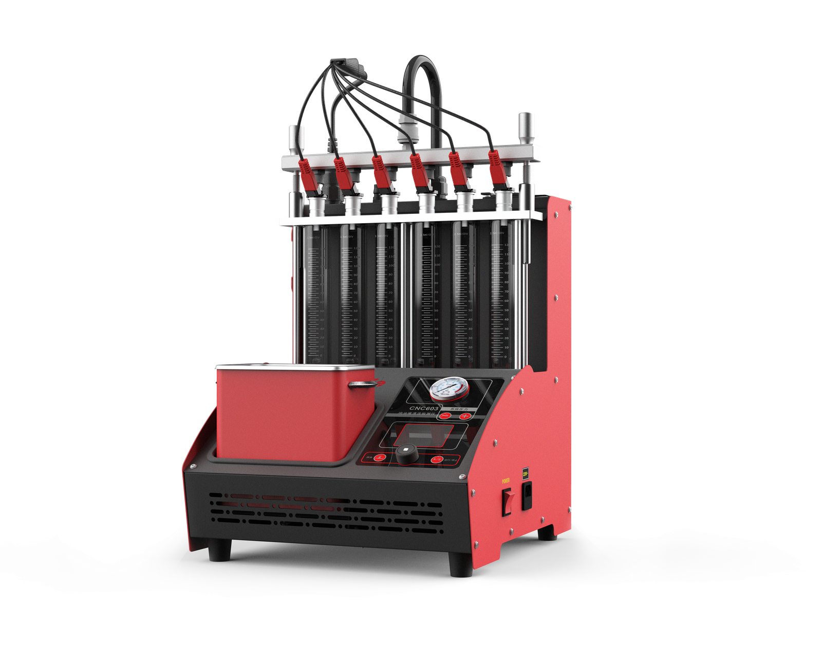 SmartSafe CNC-603A – Limpia y Prueba de Inyectores